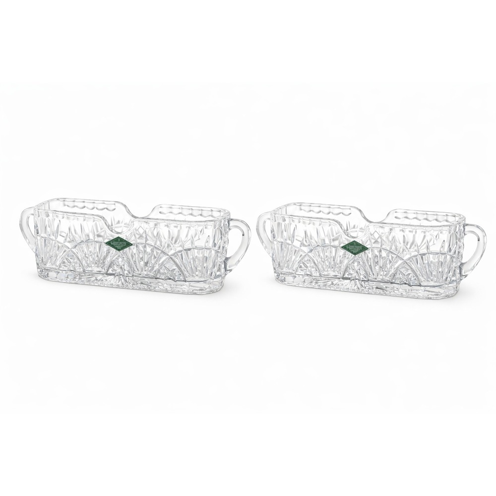 SHANNON‎ CRYSTAL Flatware Cutlery Holders Set of 2 – Ireland Design